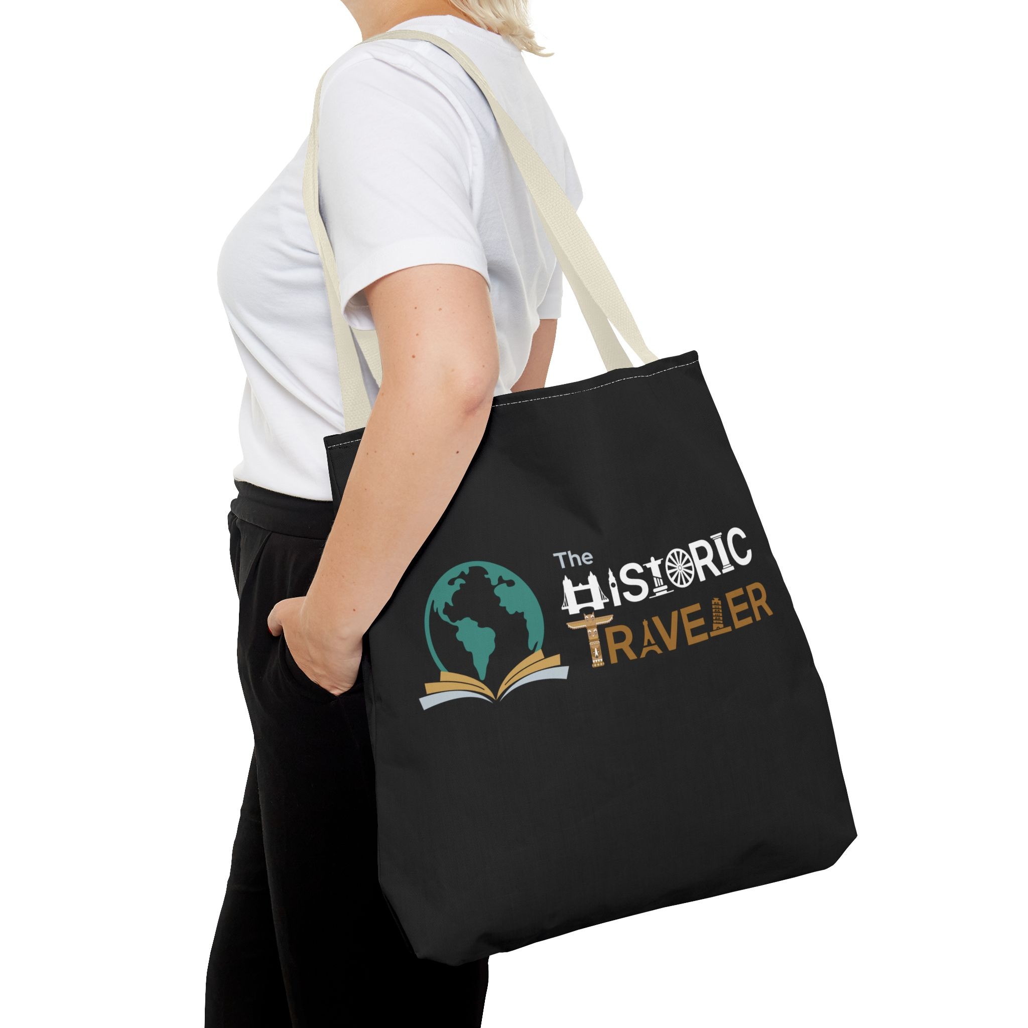 Tote Bag (AOP) Black - Image 36