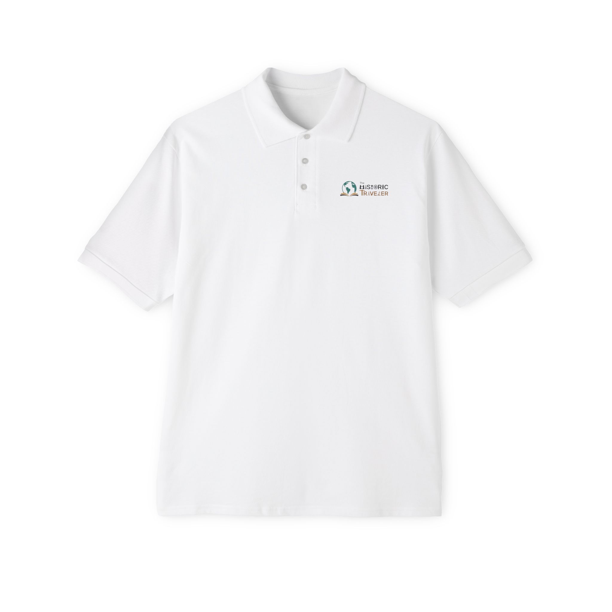 Men's Piqué Polo White