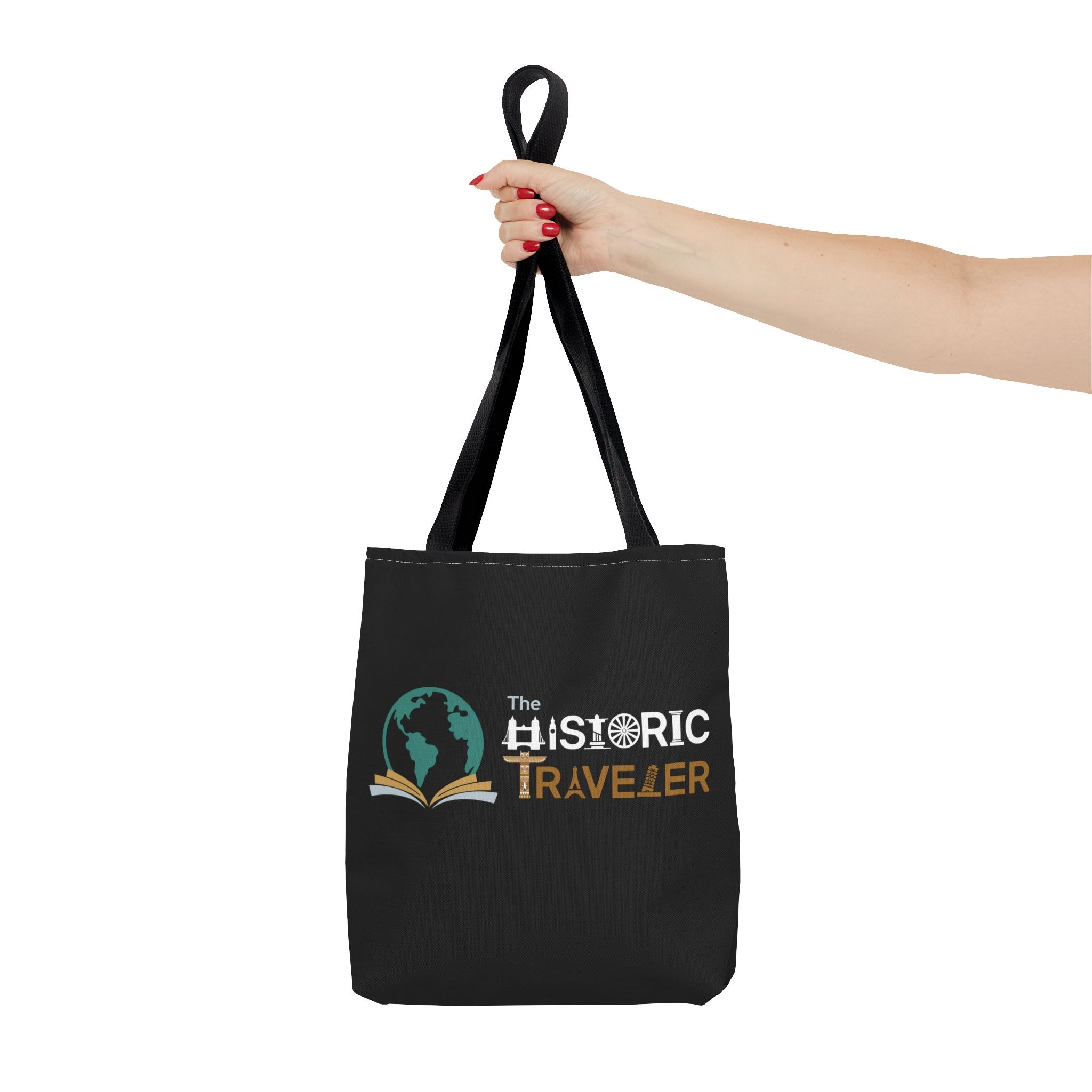 Tote Bag (AOP) Black - Image 4