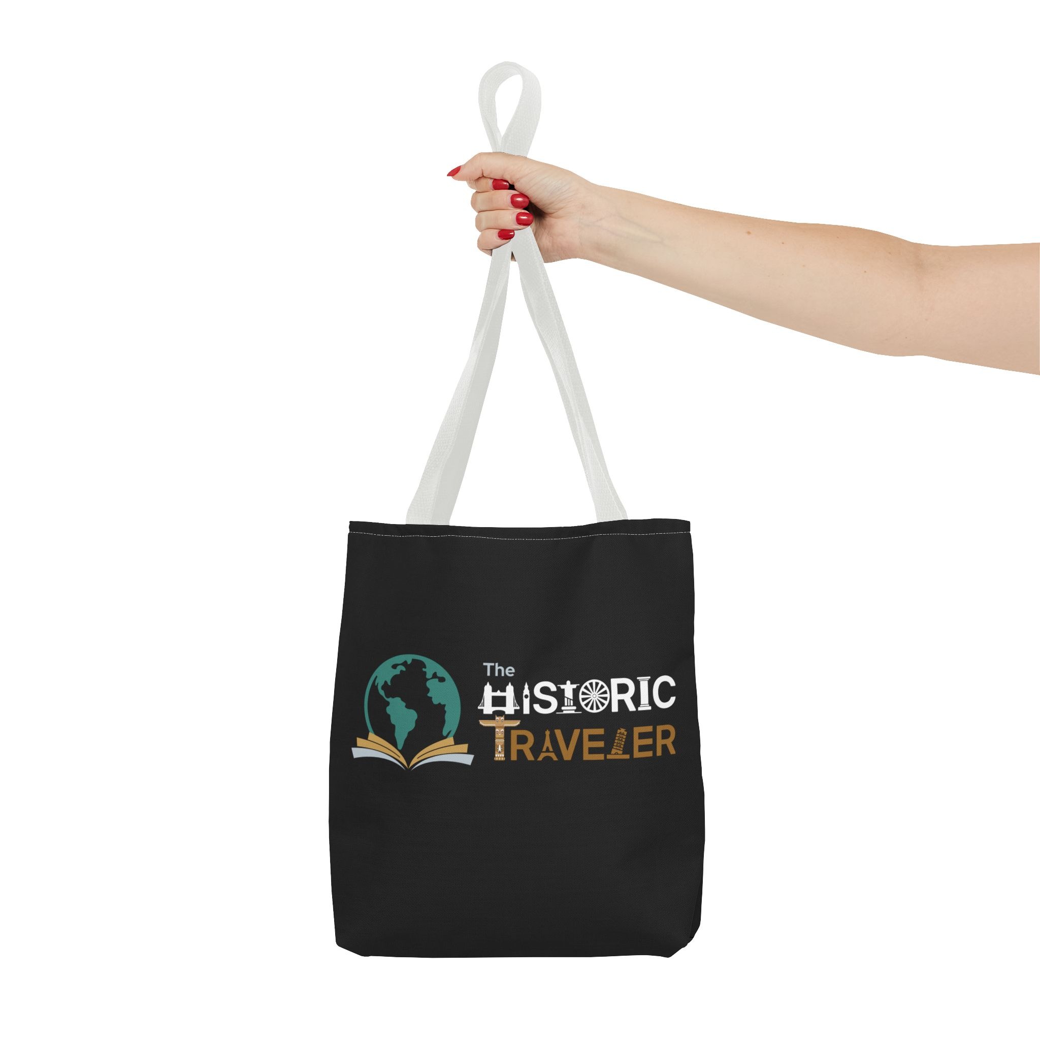 Tote Bag (AOP) Black - Image 16