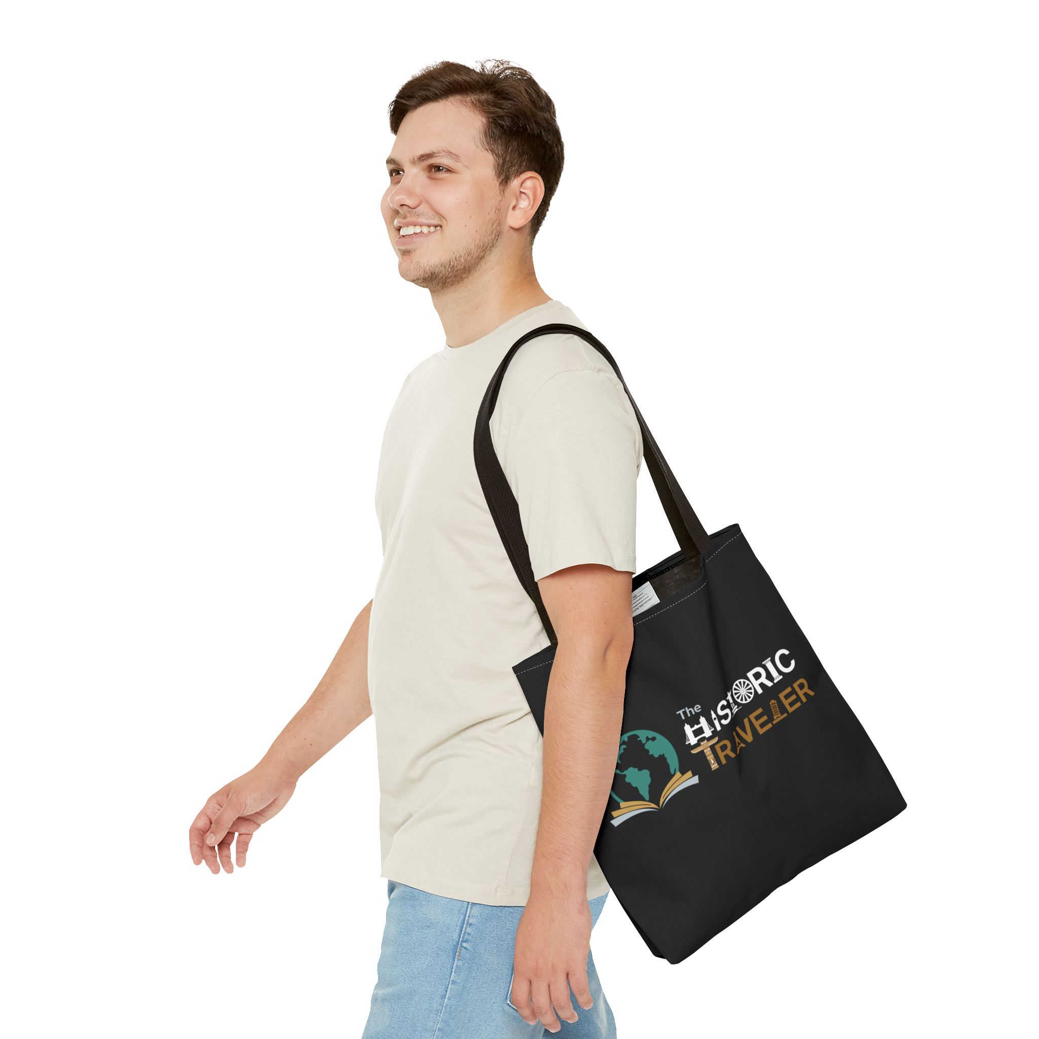 Tote Bag (AOP) Black - Image 7