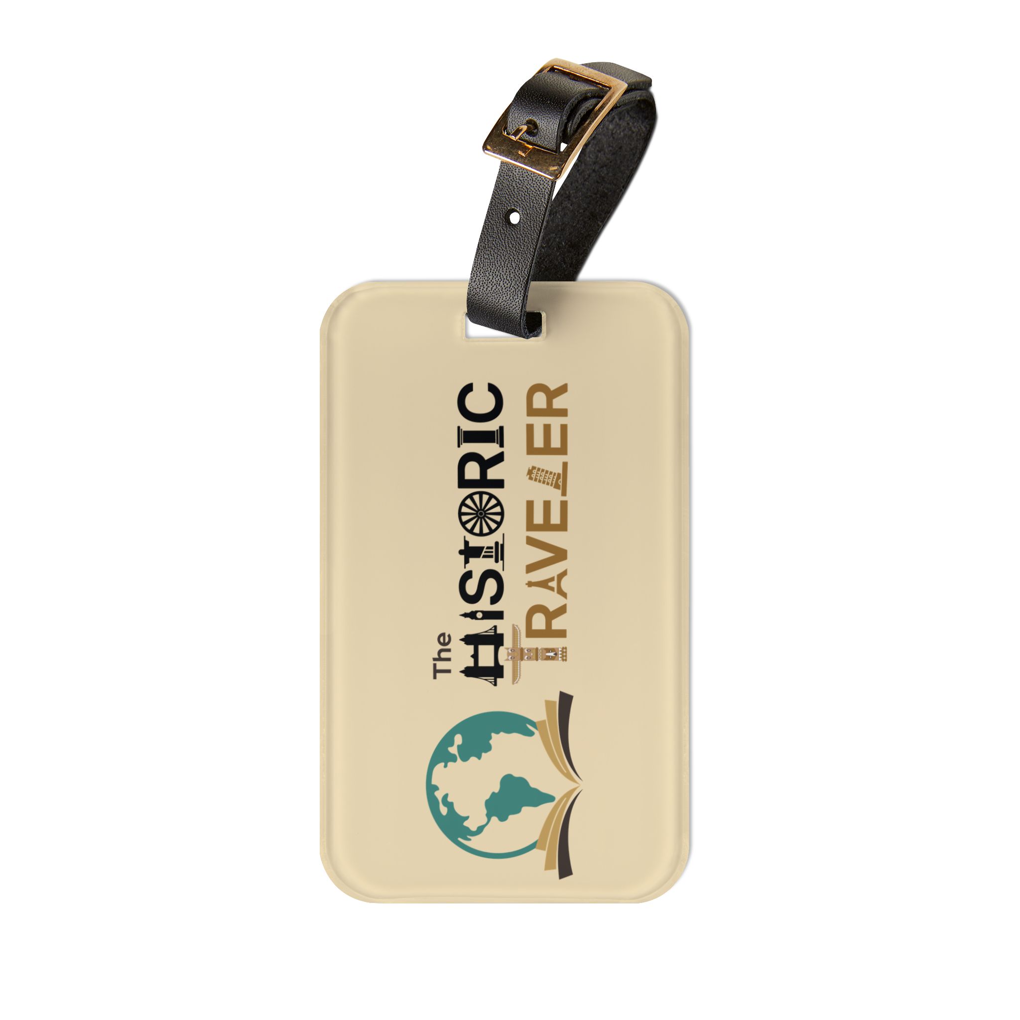 Luggage Tag Beige