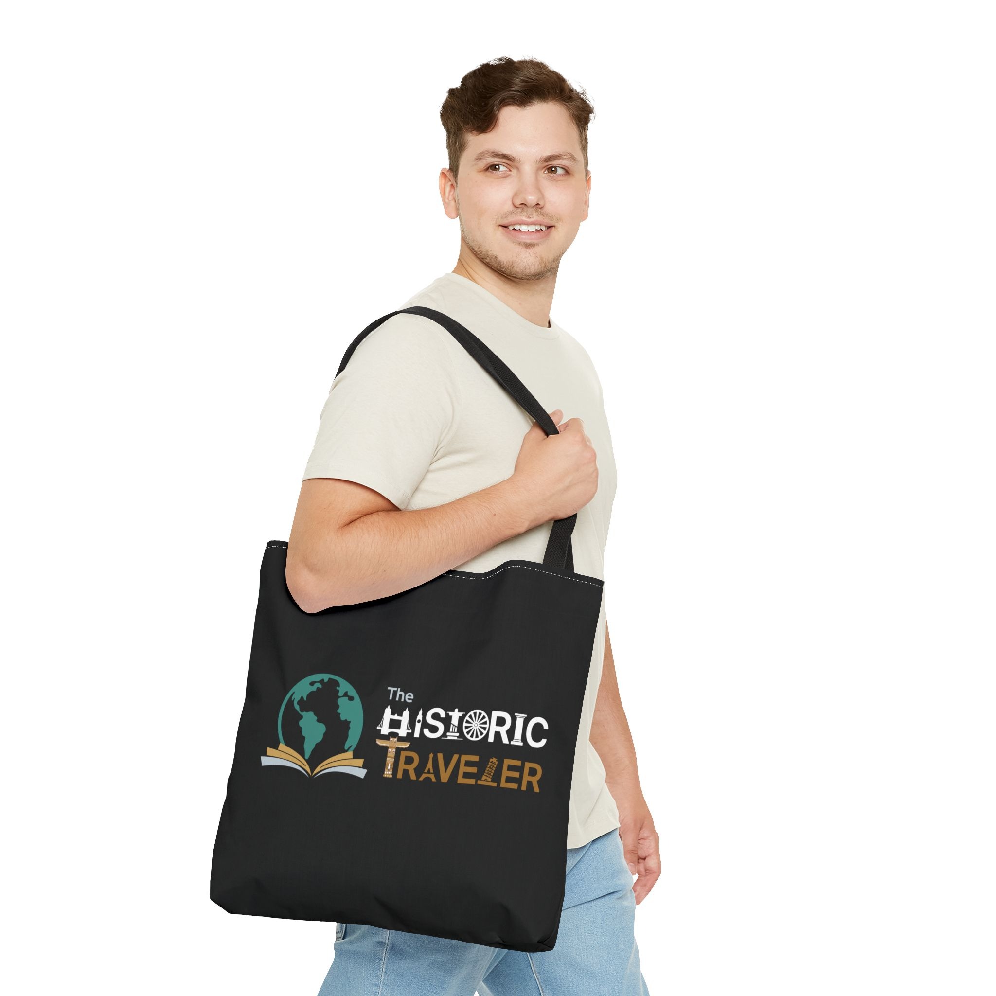 Tote Bag (AOP) Black - Image 11