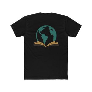 Unisex Cotton Crew Tee Dark + Back Earth Logo