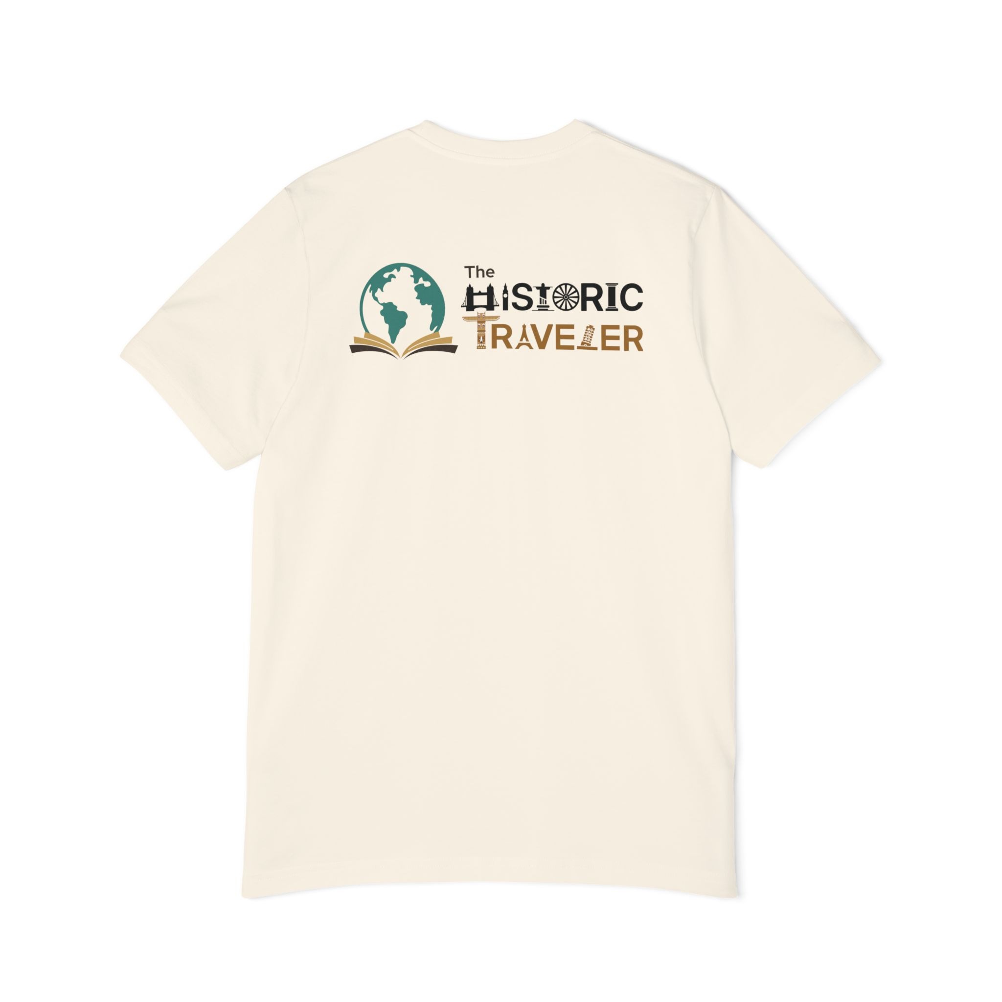 USA-Made Unisex Short-Sleeve Jersey T-Shirt Light + Back Print - Image 6
