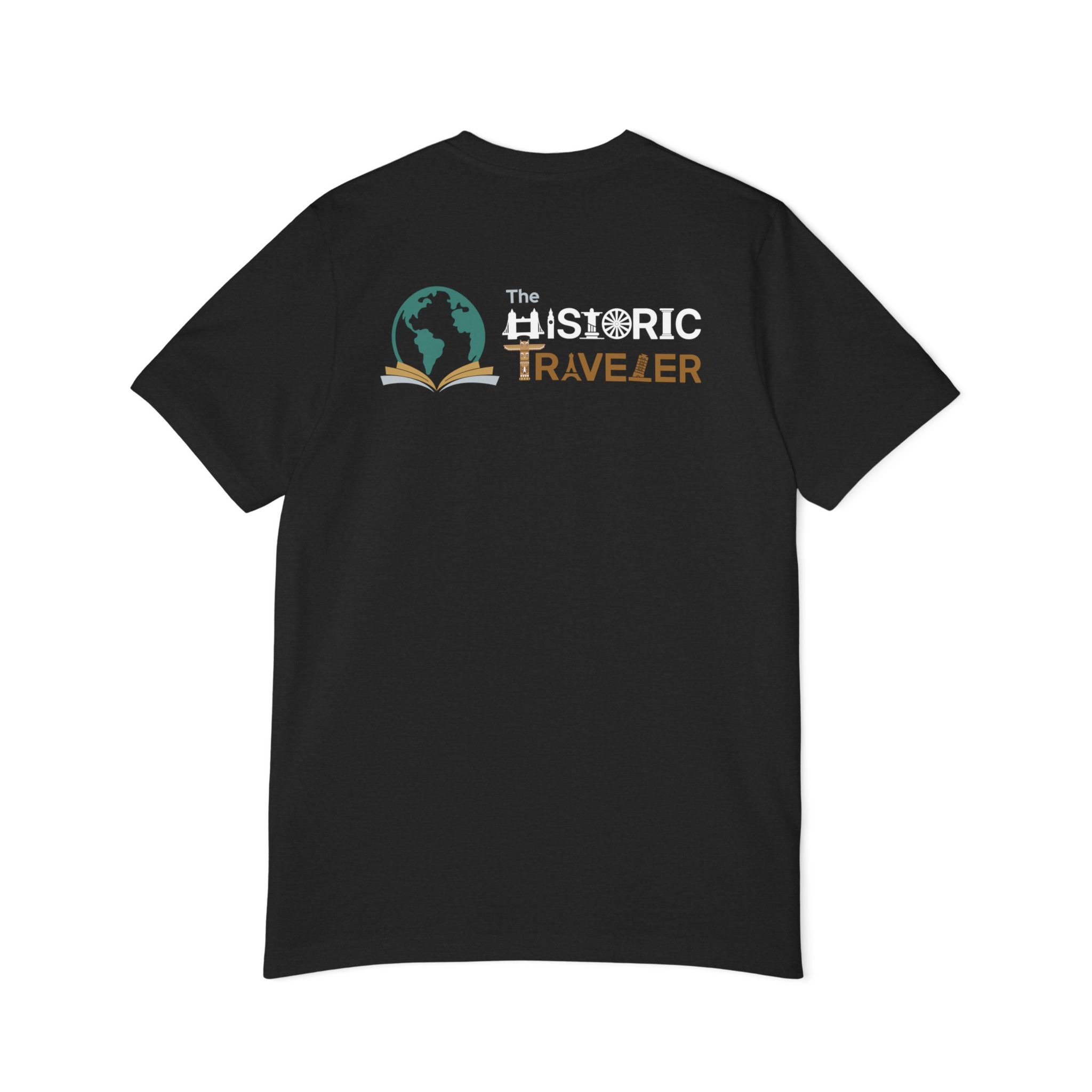 USA-Made Unisex Short-Sleeve Jersey T-Shirt Dark + Back Print