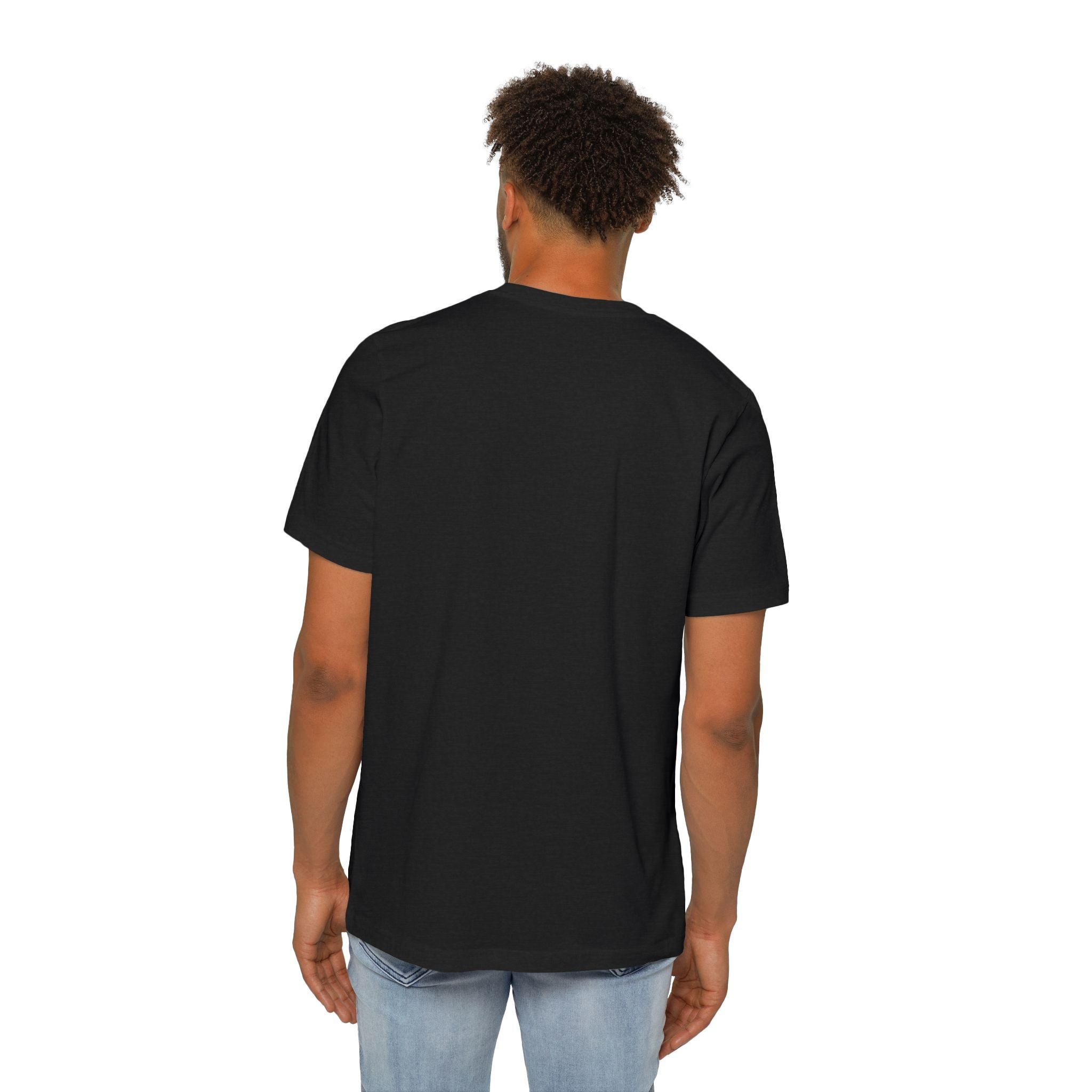 USA-Made Unisex Short-Sleeve Jersey T-Shirt Dark - Image 4