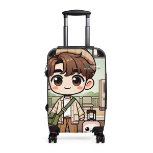 Suitcase w/ Colorful Graphic (BF Abroad)